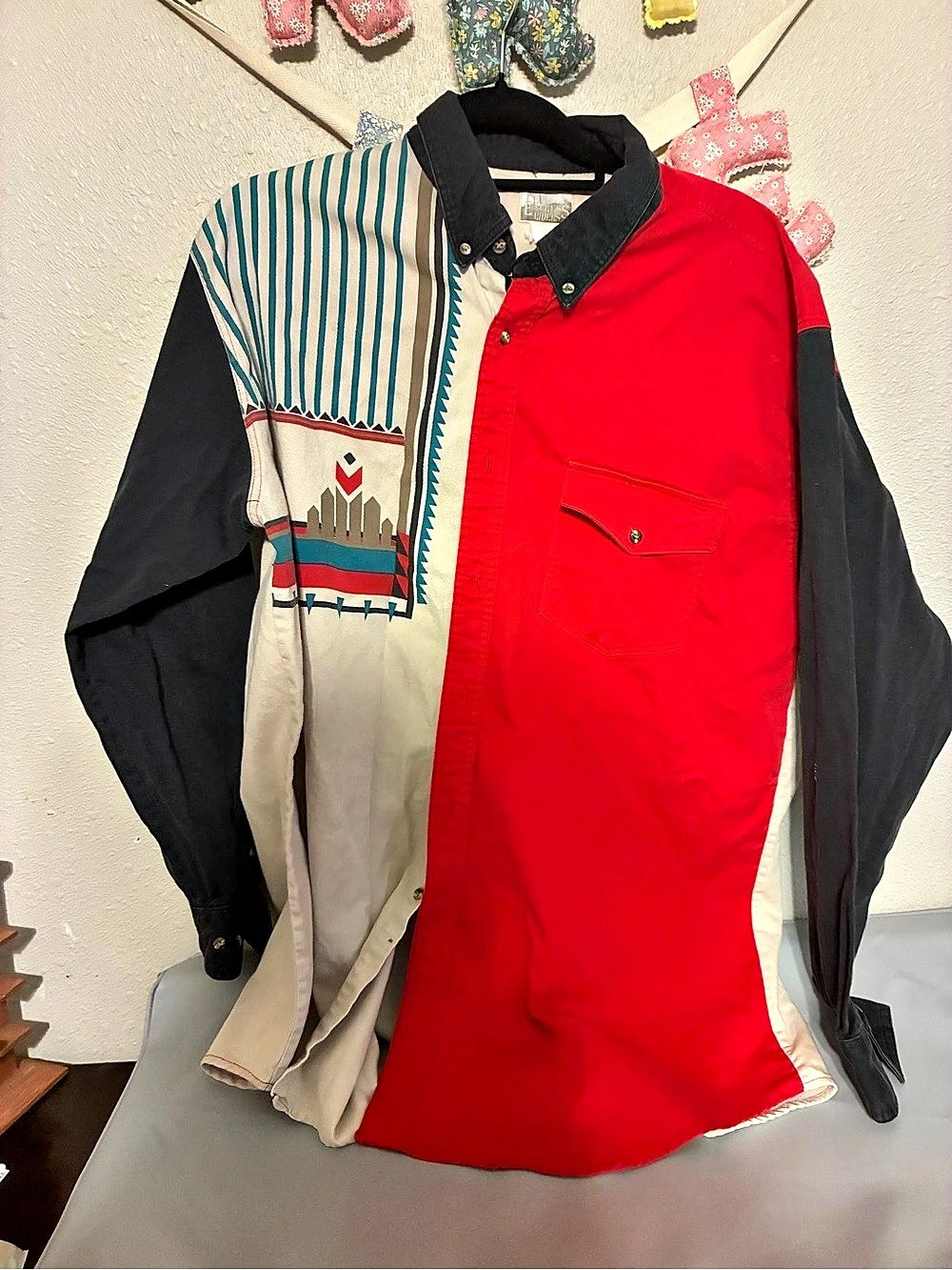 Express Riders Color Block Lightweight Jacket Size XL
